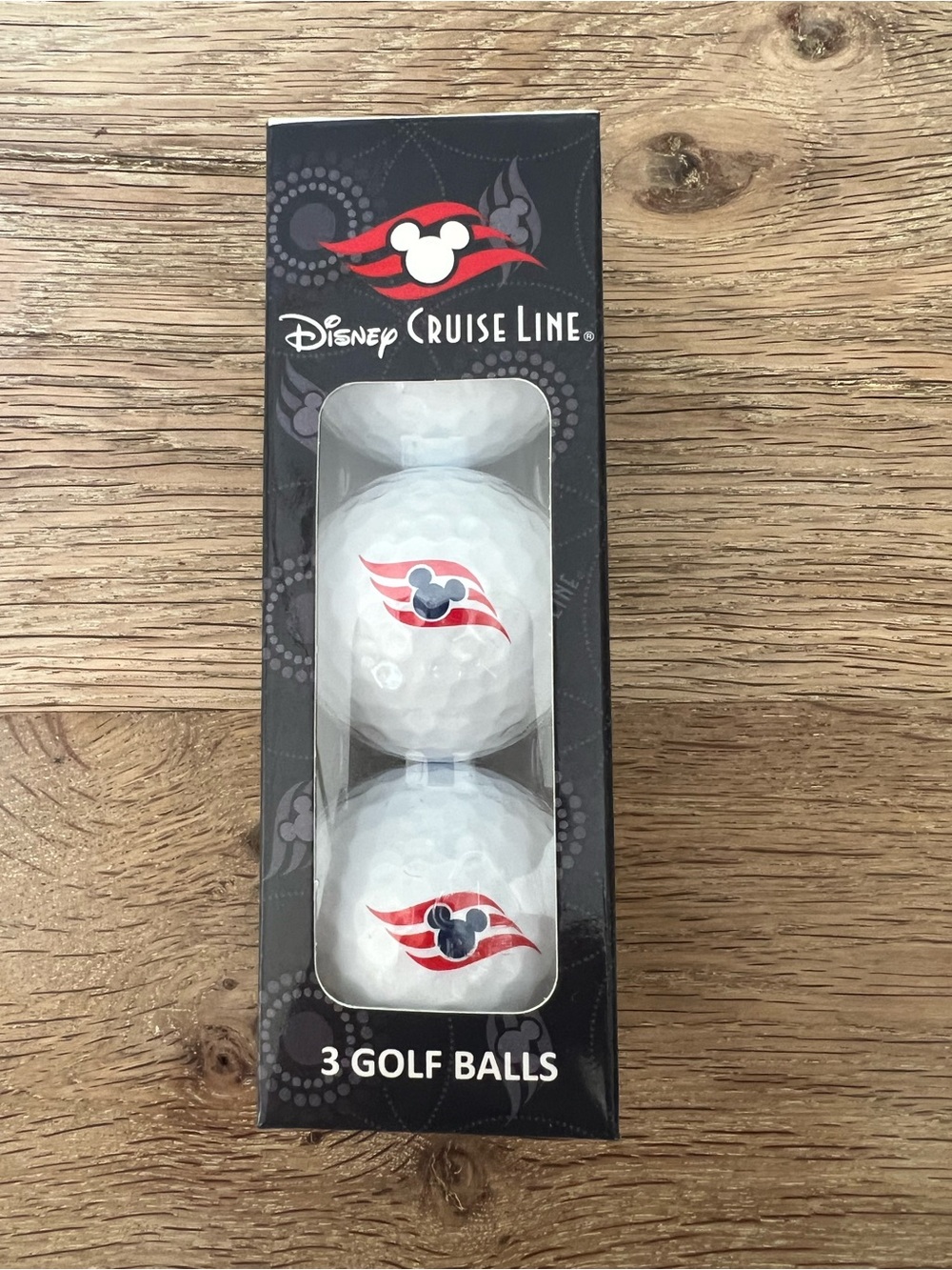 Disney Cruise Line Halloween on the High Seas Golf Balls Set of 3 Bermuda